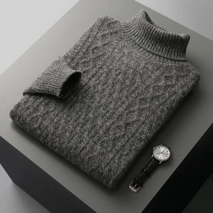Radcliffe Merinowolle Rollkragenpullover