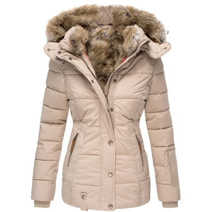 Mystique & Co™ Winterjacke mit Kapuze und Fell