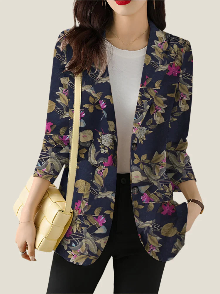 Zoe™ - Schicker Blazer mit Blumenmuster