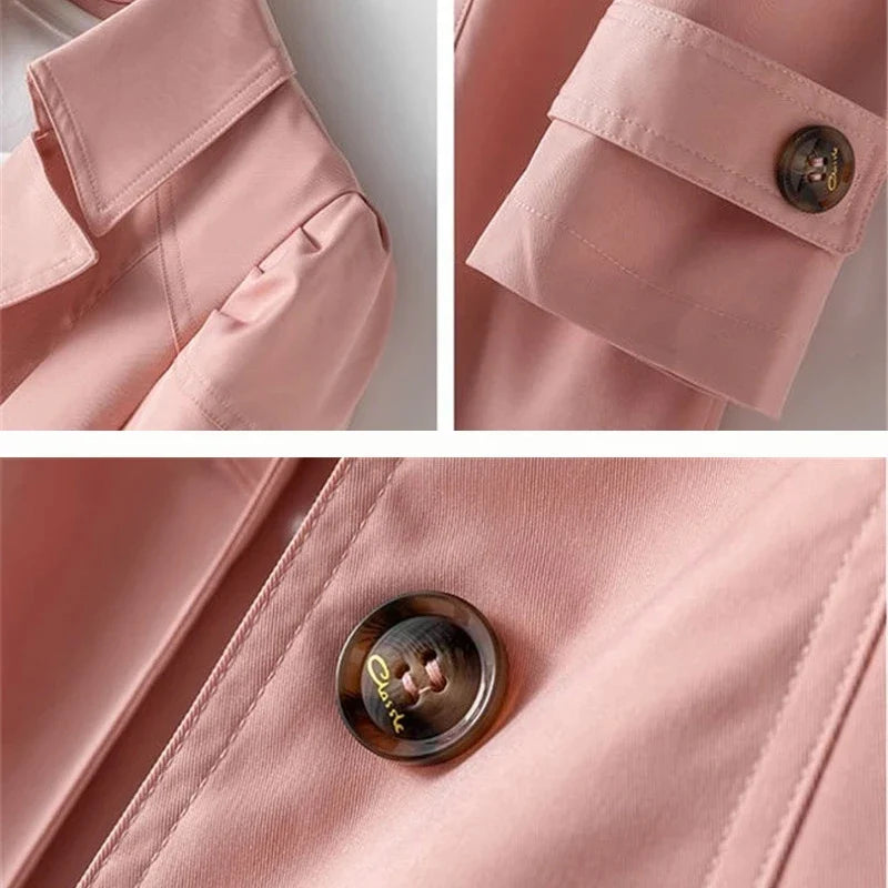 Emery Reed - Offener Kragen Trenchcoat