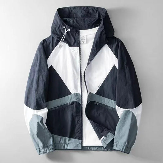 Neue Ära Colorblock-Jacke