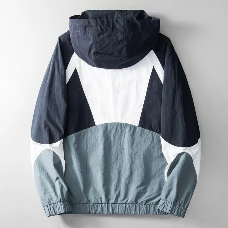 Neue Ära Colorblock-Jacke
