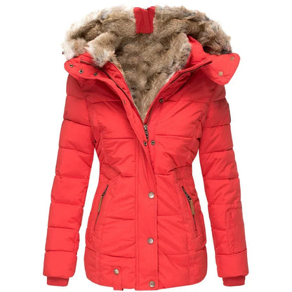 Mystique & Co™ Winterjacke mit Kapuze und Fell