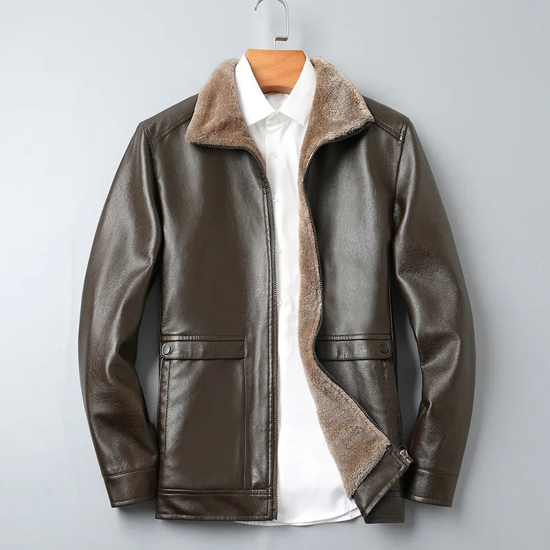 Ezado Lederjacke