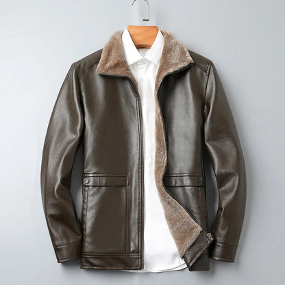 Ezado Lederjacke