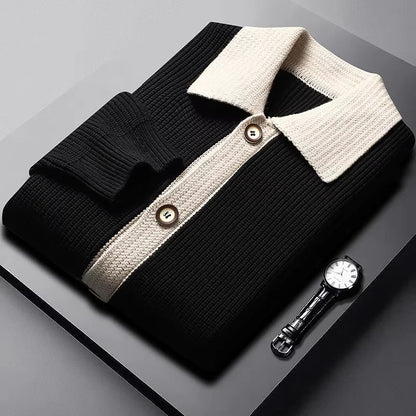 DORIAN ZWEIFARBIGER CARDIGAN