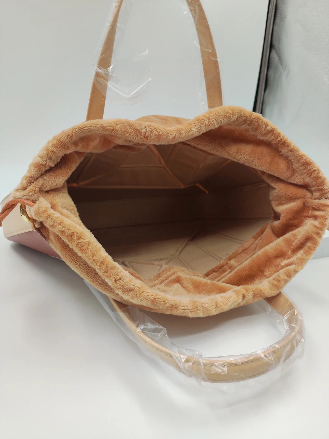 Amber-Farben-Blocktasche