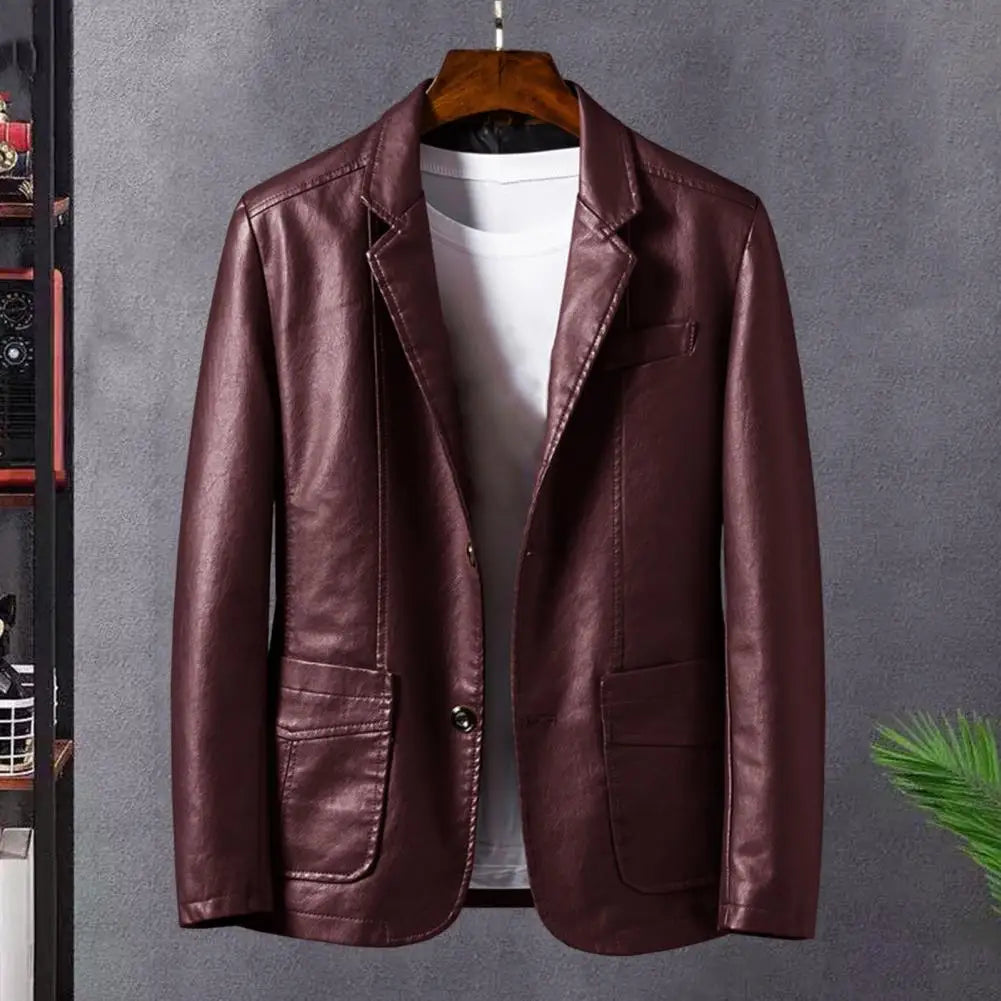 Davenport Vintage PU-Jacke