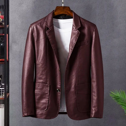 Davenport Vintage PU-Jacke