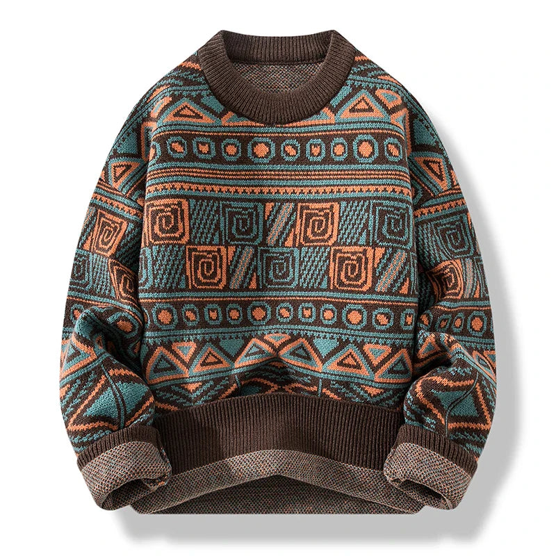 LUCIEN LABYRINTH STRICKPULLOVER