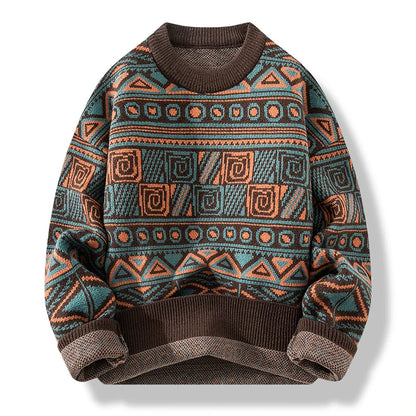LUCIEN LABYRINTH STRICKPULLOVER