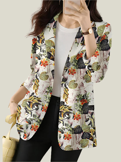 Zoe™ - Schicker Blazer mit Blumenmuster