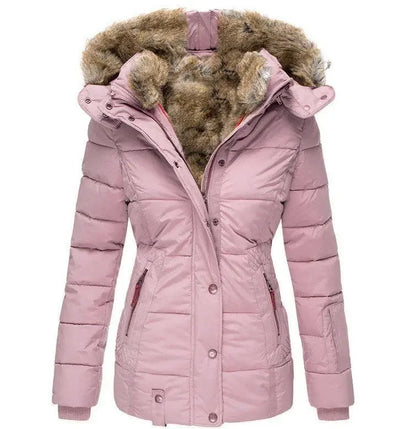Mystique & Co™ Winterjacke mit Kapuze und Fell