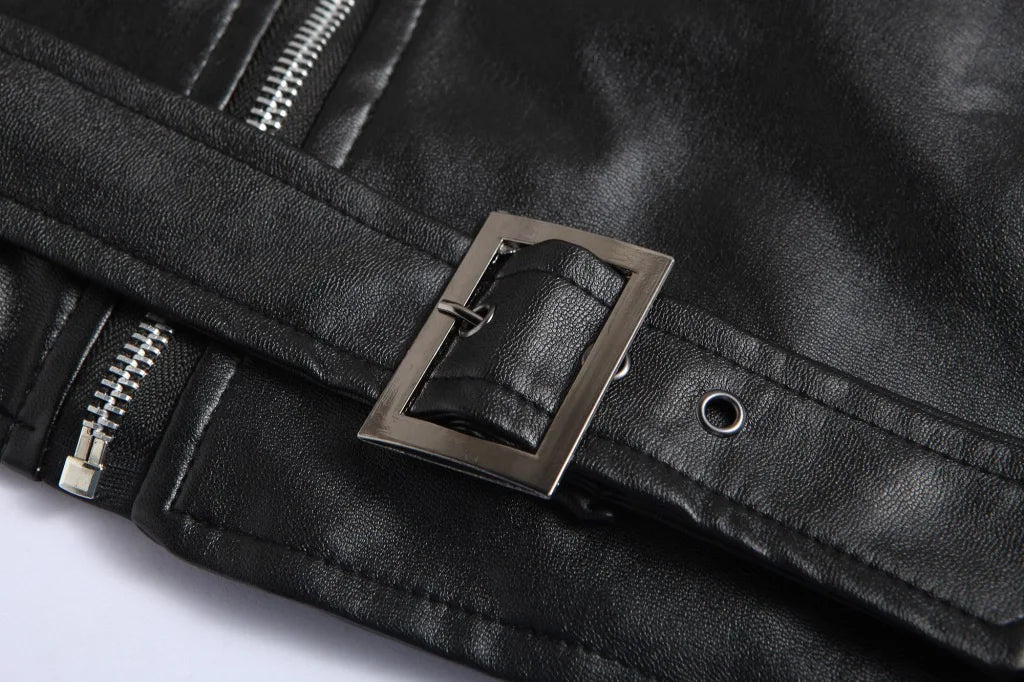 Sam | Klassische Lederjacke