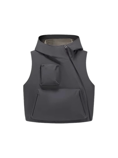 Blazestep - Damen Utility Weste mit großen Taschen