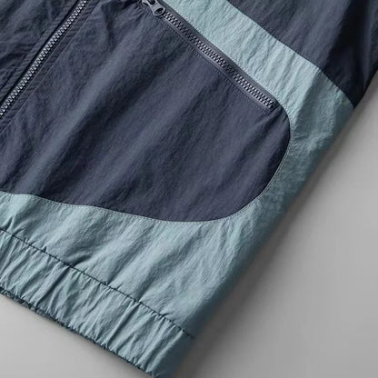 Neue Ära Colorblock-Jacke
