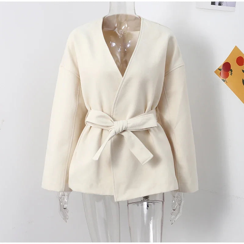 Mystique & Co™ Eleganter Fleece-Mantel