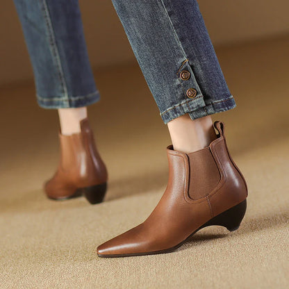Laira Echtes Leder Stiefel