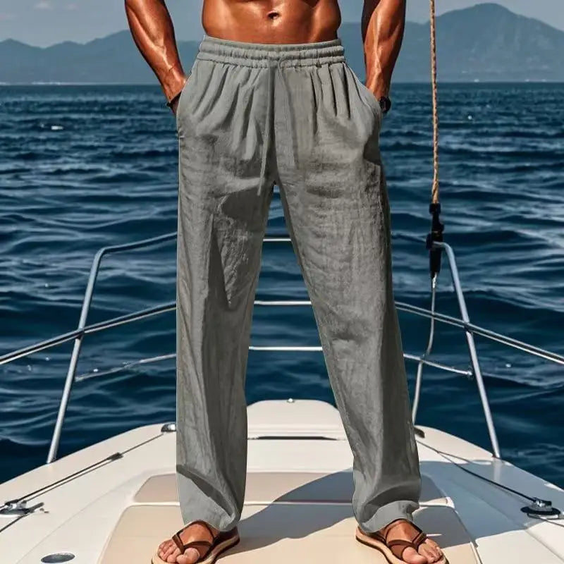 LOCKERE LEINENHOSE