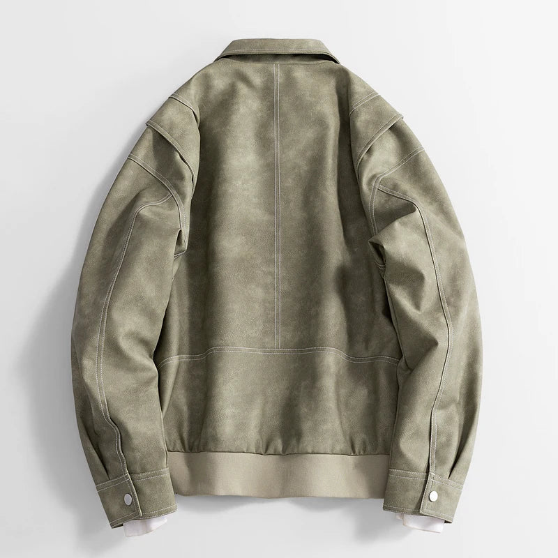 Hafford Klassische Lederjacke