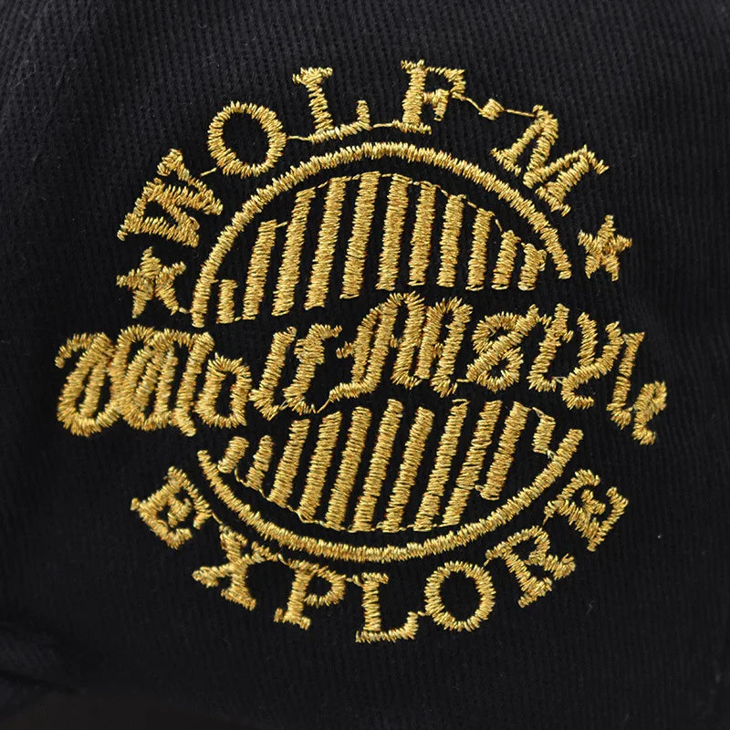 Wolf Totem Bestickte Kappe