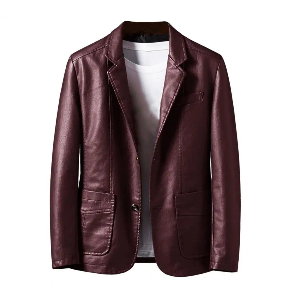 Davenport Vintage PU-Jacke