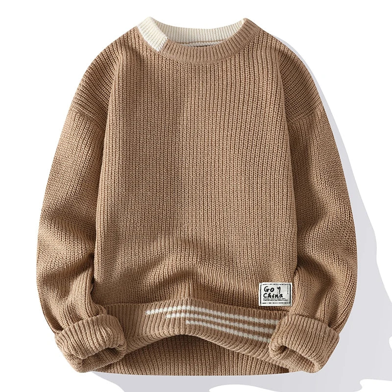 HARRISON™ - FARBTÖNE STRICKPULLOVER
