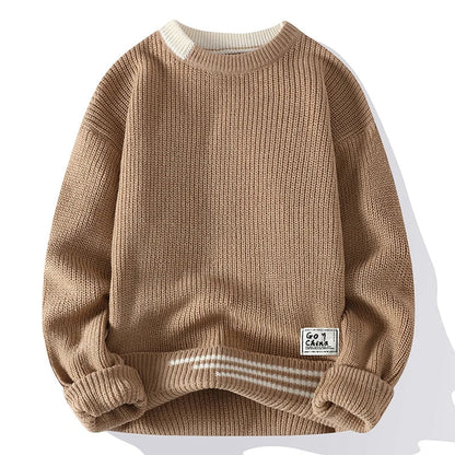 HARRISON™ - FARBTÖNE STRICKPULLOVER