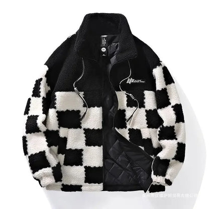 Hafford Karierte Fleecejacke