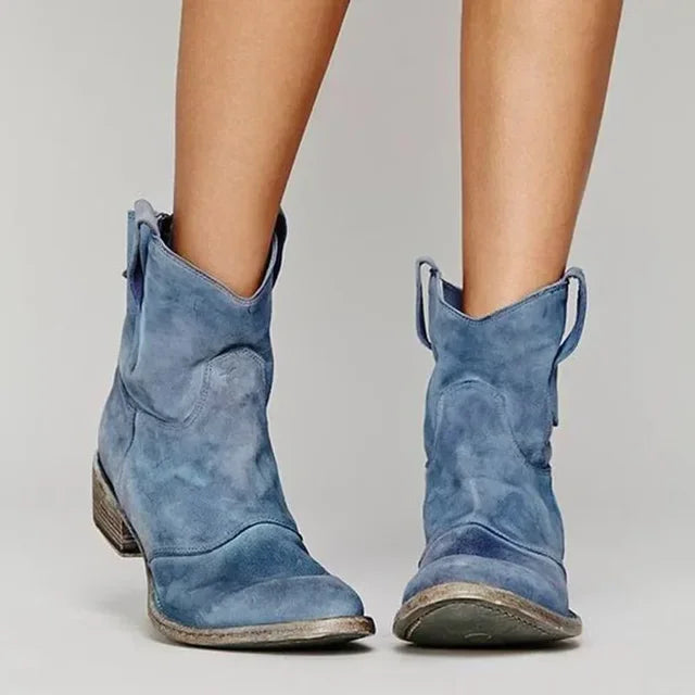 Kamelie | Stylische Cowboy-Stiefel