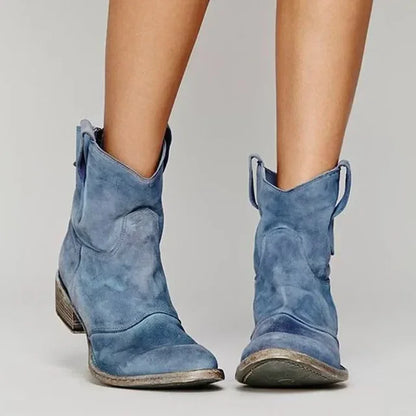 Kamelie | Stylische Cowboy-Stiefel