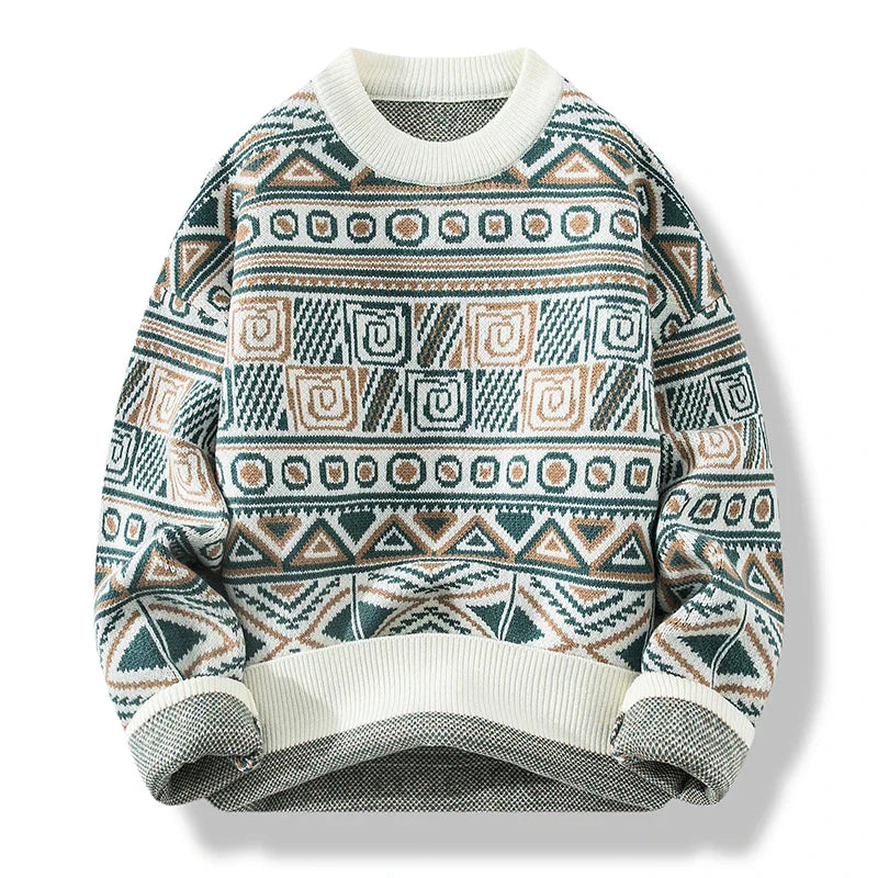 LUCIEN LABYRINTH STRICKPULLOVER