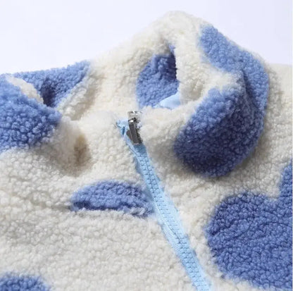 Daria™ | Wendbare Jacke mit Herzmuster