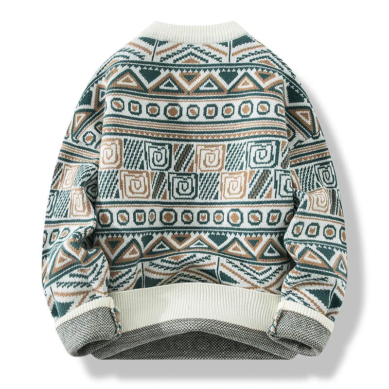LUCIEN LABYRINTH STRICKPULLOVER