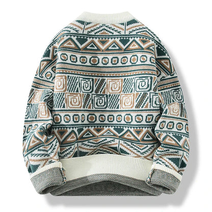 LUCIEN LABYRINTH STRICKPULLOVER