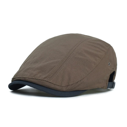Tarraco Quick-Dry Newsboy Cap Beret – Atmungsaktive Frühlings-Sommer Flach-Ivy-Mütze Unisex