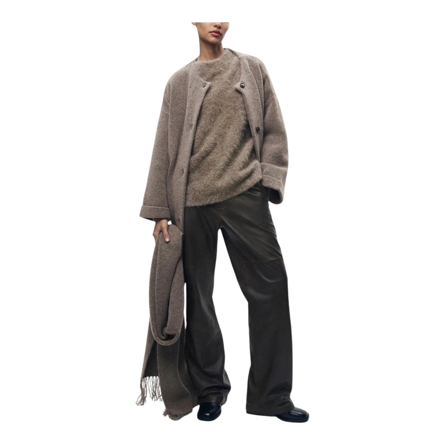 ELYRA™ | Cardigan with Scarf