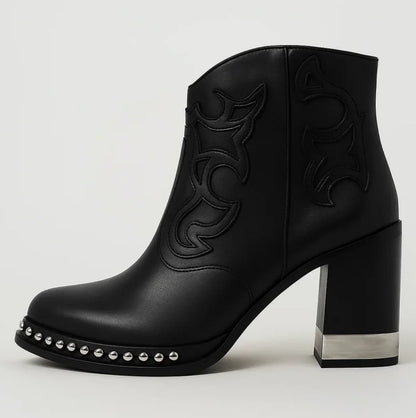 ELYRA™ | Leder Stiefeletten