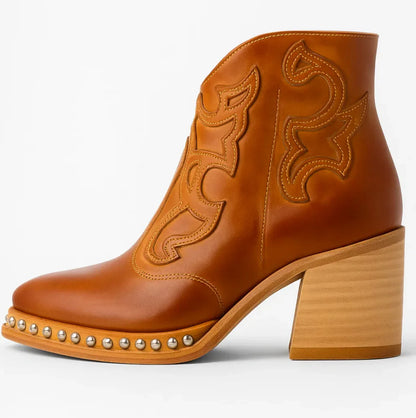 ELYRA™ | Leder Stiefeletten