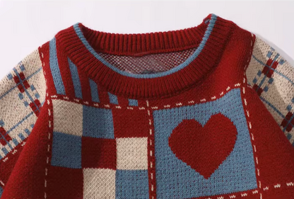 Hearth Patchwork Loom Wollpullover