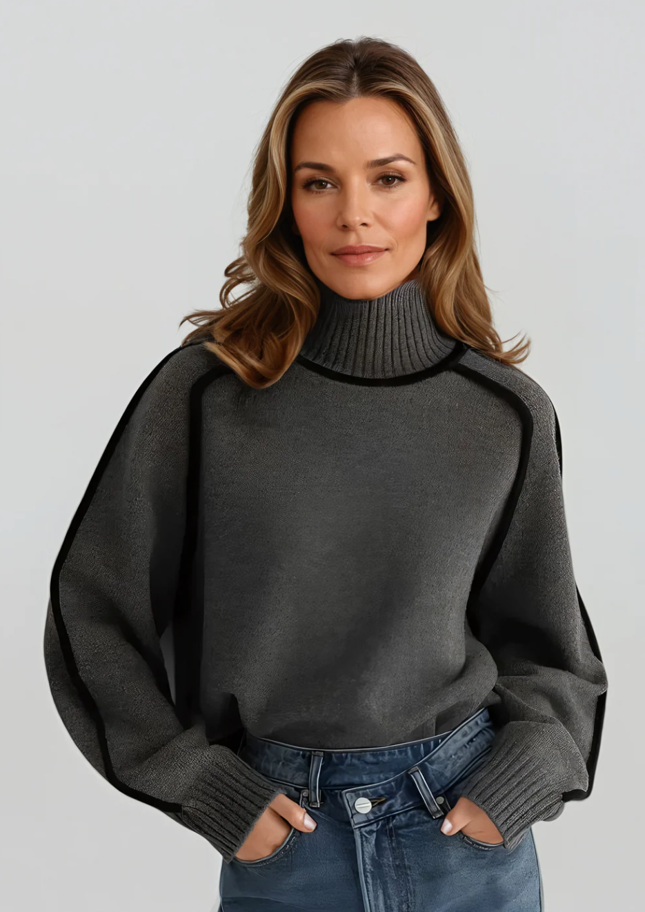 MARTINA | WEICHER CASHMERE-ROLLKRAGEN