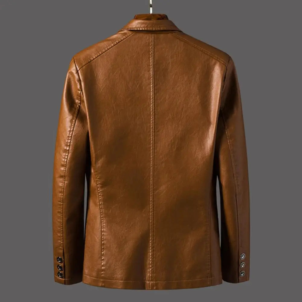 Davenport Vintage PU-Jacke
