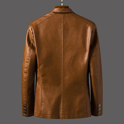 Davenport Vintage PU-Jacke