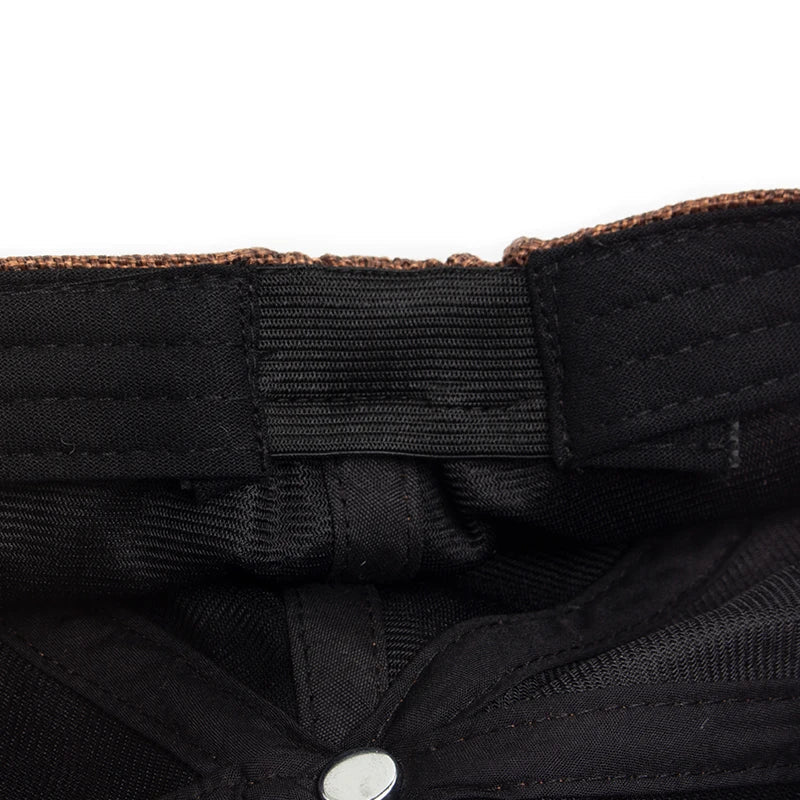 Brighton Leinen Newsboy Cap – Vintage-Stil Leichte Schirmmütze mit Sonnenblende, Lässiges Retro-Design für den täglichen Sommergebrauch