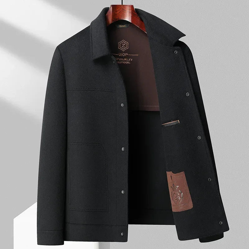Langston Verfeinerte Wolljacke