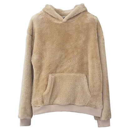 Plüsch Hoodie
