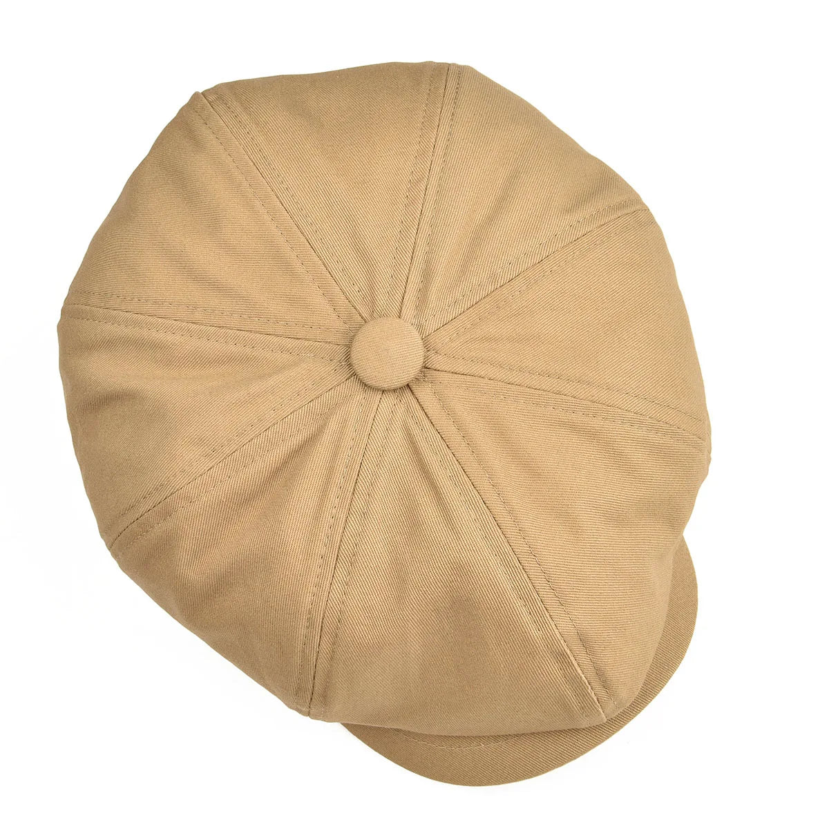Sentinum Klassische Newsboy Cap – Große 8-Panel Baumwoll Gatsby Mütze für Männer