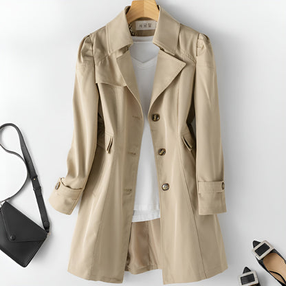 Emery Reed - Offener Kragen Trenchcoat