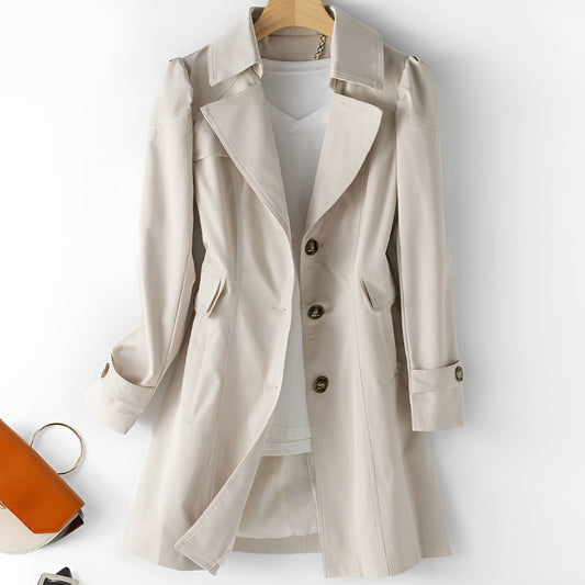 Emery Reed - Offener Kragen Trenchcoat