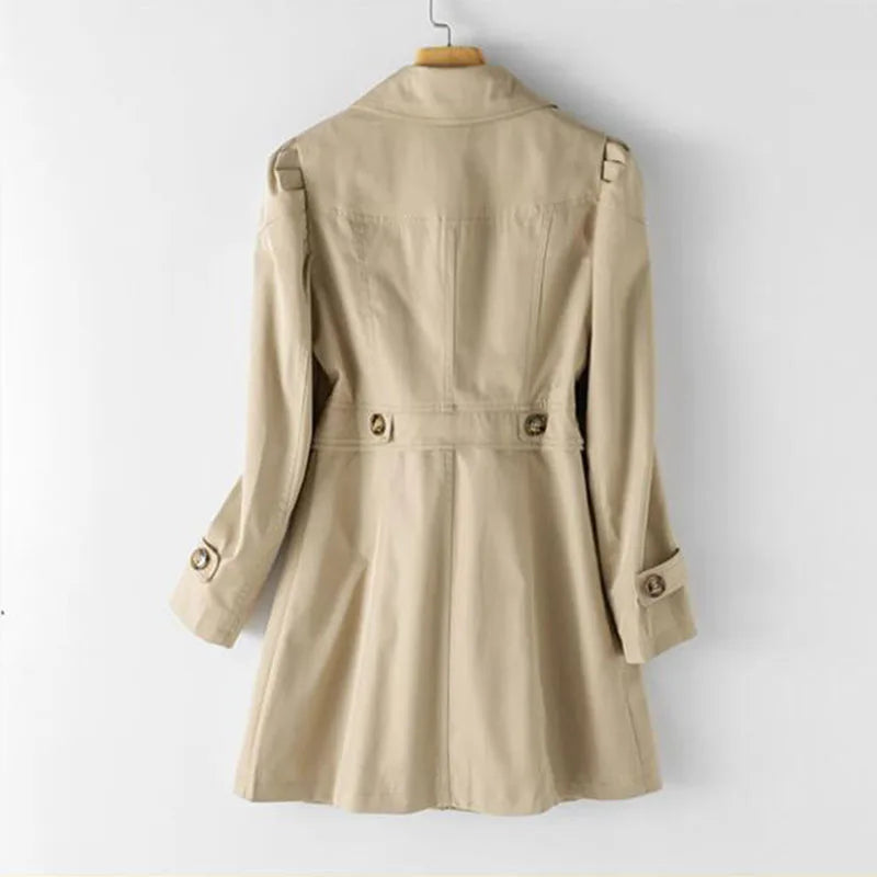 Emery Reed - Offener Kragen Trenchcoat